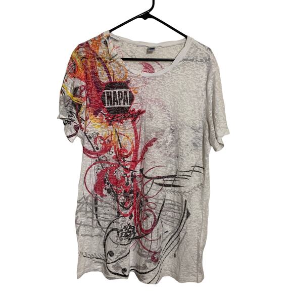Rare Kavio 2xl Napa DSR Y2k Don Schumacher Women’s Tee and Love Stranded Top - Picture 1 of 15
